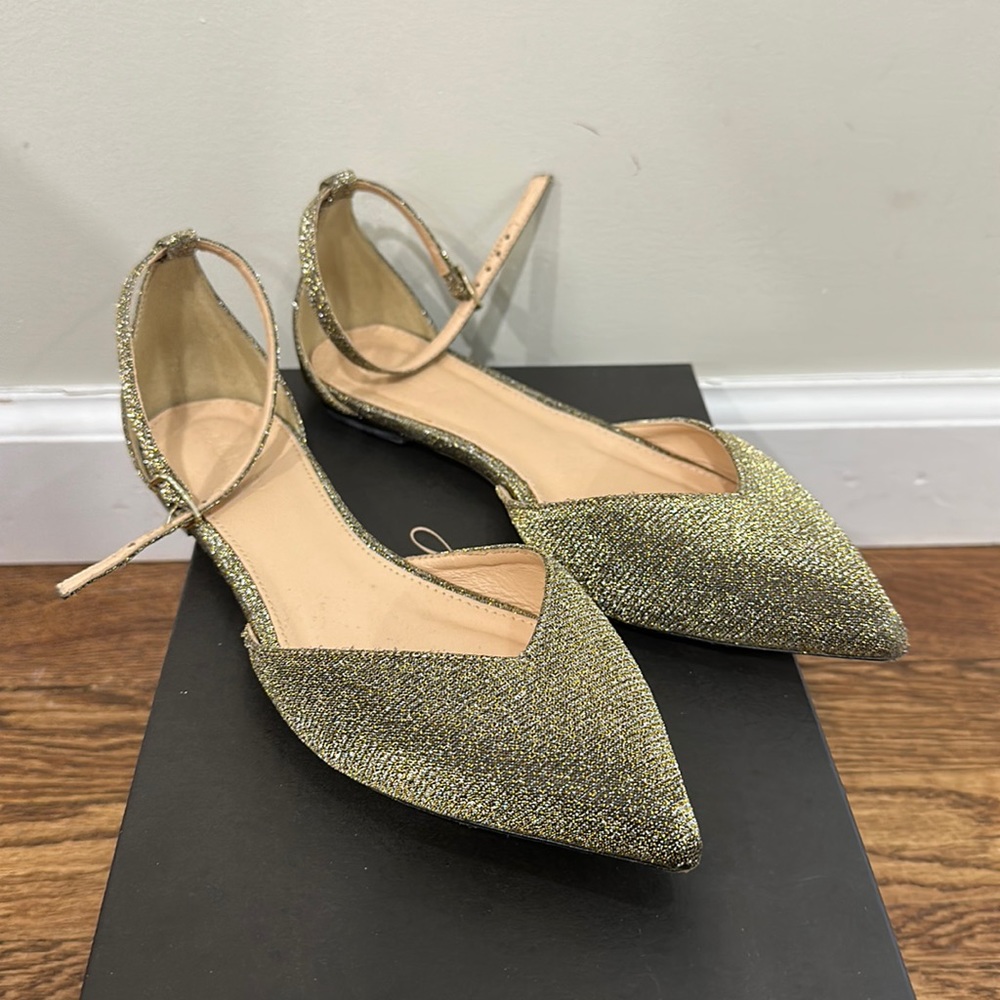 J. crew Sadie Ankle Strap Flats